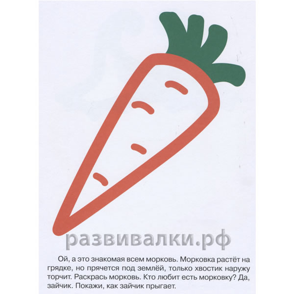 Фото 2 первые раскраски овощи Фото 2 первые раскраски овощи
